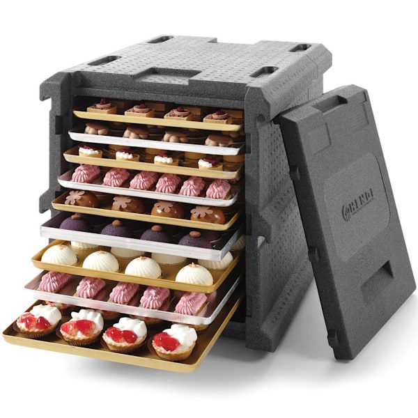 707685-1-hendi-pojemnik-termoizolacyjny-cateringowy-hurtownia-dropshipping.jpg Profi Line ēdināšanas siltumizolācijas konteiners 9 paplātēm 600x400 mm 128 l