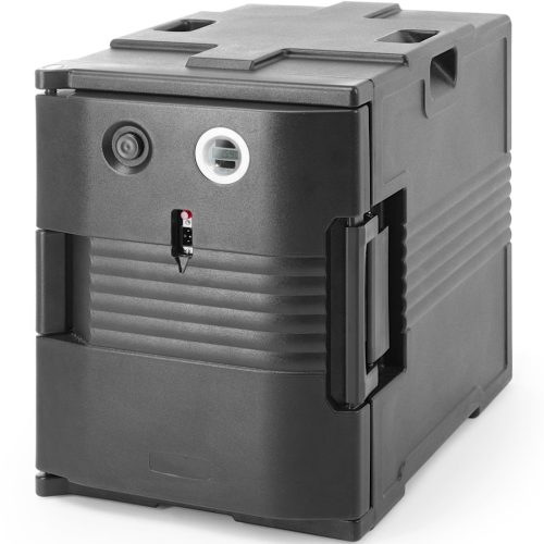 707692-1-hendi-pojemnik-termoizolacyjny-cateringowy-hurtownia-dropshipping.jpg Izolēts ēdināšanas konteiners ar apsildi GN 1/1 konteineriem 200 W