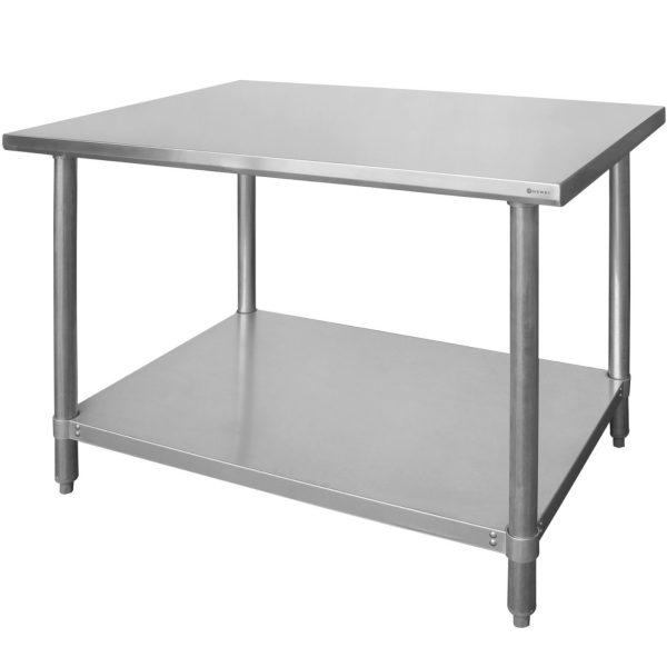 812457-1-hendi-stol-centralny-z-polka-skrecany-budget-hurtownia-dropshipping.jpg Budget Line pieskrūvējams centrālais galds ar plauktu - 120x60x85 cm