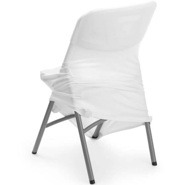 Bezgludināšanas ēdināšanas krēsla pārvalks - balts