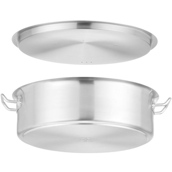 Budget Line zemais katls ar vāku 15,8 l, diametrs 380x139 mm