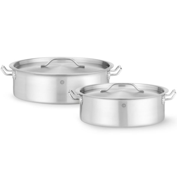 Budget Line zemais katls ar vāku 15,8 l, diametrs 380x139 mm