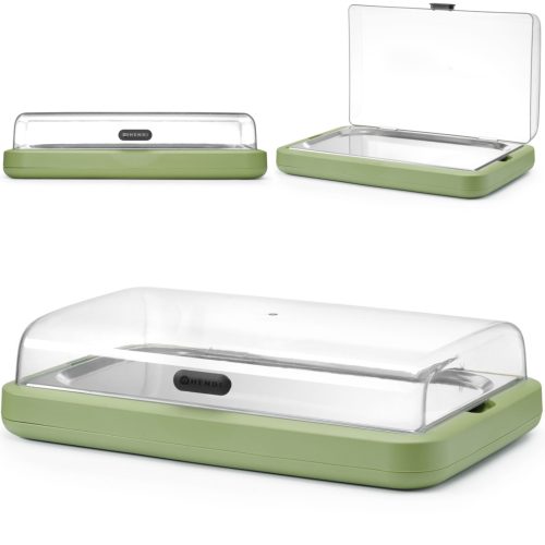 871928-1-hendi-witrynka-ekspozycyjna-chlodzaca-hurtownia-dropshipping.jpg Vitrīna ar dzesēšanas ieliktni UNIQ GN 1/1 - zaļa