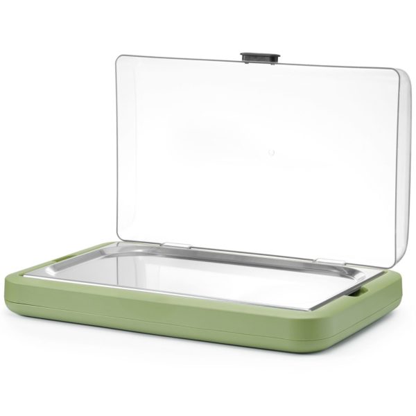 Vitrīna ar dzesēšanas ieliktni UNIQ GN 1/1 - zaļa