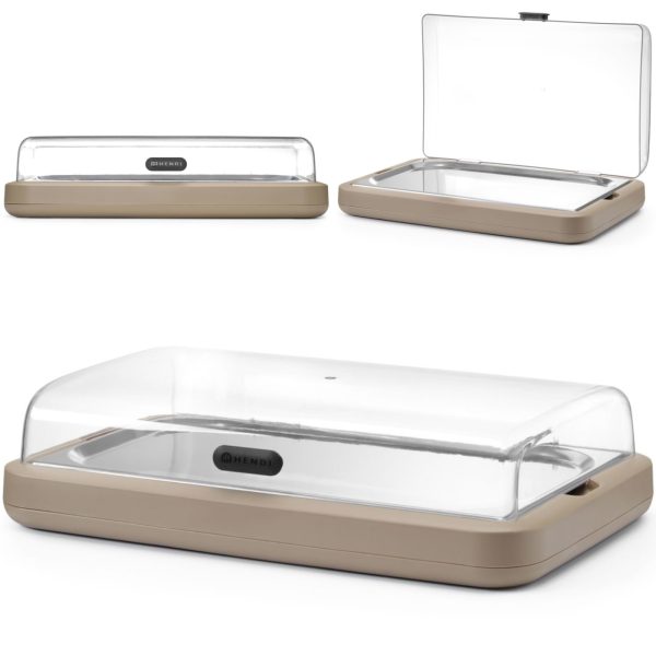 871935-1-hendi-witrynka-ekspozycyjna-chlodzaca-hurtownia-dropshipping.jpg Vitrīna ar dzesēšanas ieliktni UNIQ GN 1/1 - bēša