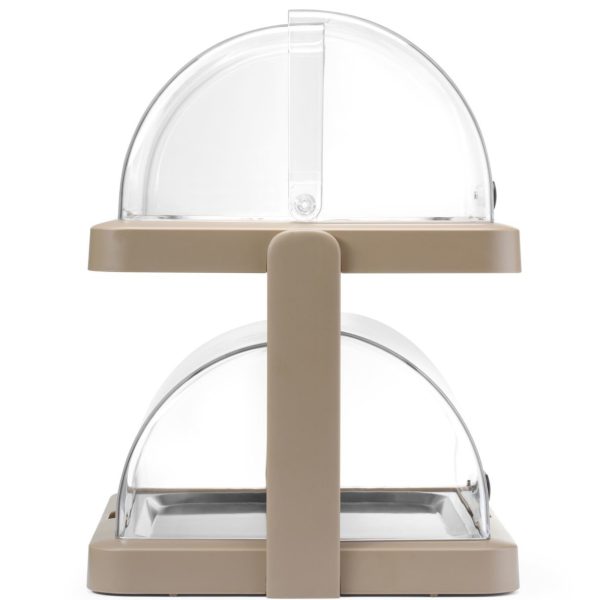 871959-4-hendi-witrynka-chlodzaca-podwojna-bufetowa-hurtownia-dropshipping.jpg Duo UNIQ dubultā bufetes tipa dzesēšanas vitrīna ar rullējamu vāku - bēša