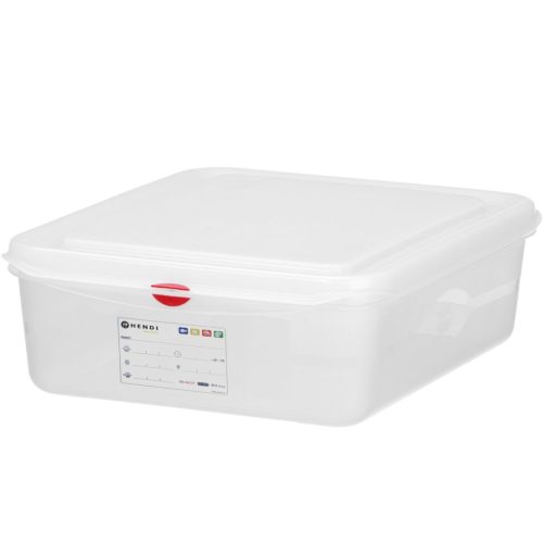 873274-1-hendi-pojemnik-gn-1-2-z-etykieta-pokrywka-hurtownia-dropshipping.jpg Pārtikas trauks GN 1/2 ar etiķeti un vāku 10 l 325x265x150 mm