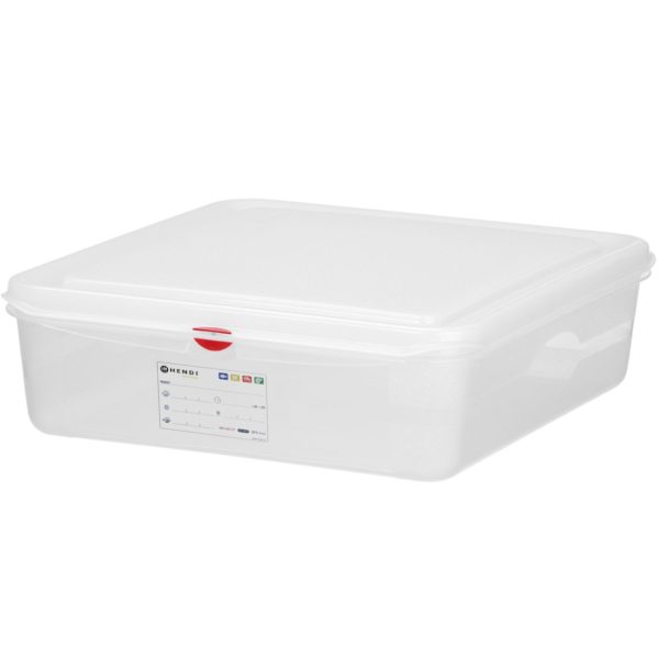 873335-1-hendi-pojemnik-gn-1-1-z-etykieta-pokrywka-hurtownia-dropshipping.jpg Pārtikas trauks GN 1/1 ar etiķeti un vāku 8 l 530x325x65 mm