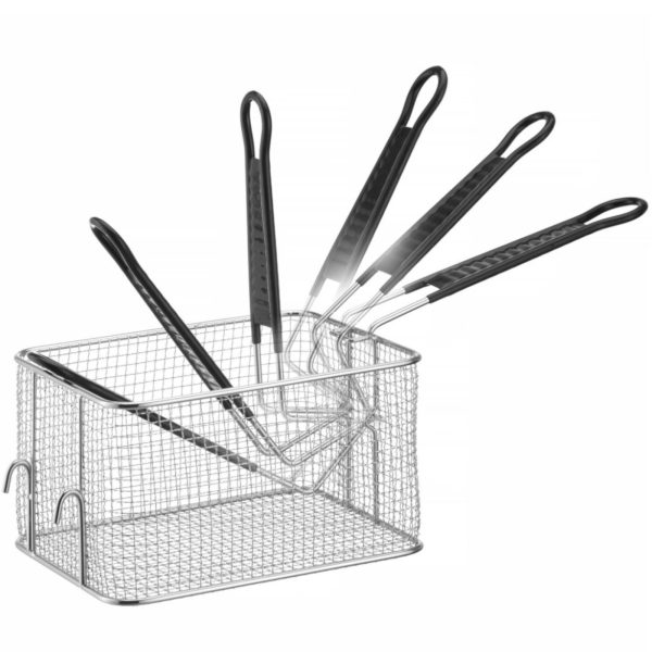 Elektriskās fritēšanas grozs ar rokturi 8 l 238x190x140 mm