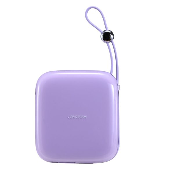 Powerbank 10000mAh Jelly Series 22.5W iPhone Lightning kabelis violets