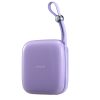 Powerbank 10000mAh Jelly Series 22.5W iPhone Lightning kabelis violets