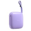 Powerbank 10000mAh Jelly Series 22.5W iPhone Lightning kabelis violets