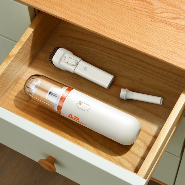 Baseus A2 PRO 80W bezvadu automašīnas putekļsūcējs - balts