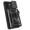 1029072-8-pancerne-etui-z-podstawka-oslona-aparatu-na-motoro-hurtel-hurtownia-dropshipping-1.jpg Bruņots maciņš ar statīvu un kameras pārsegu Motorola Moto G05 4G / E15 4G Hybrid Armor Camshield - melns