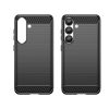 Elastīgs silikona maciņš Xiaomi Redmi Note 14 Pro 4G Carbon vāciņam - melns