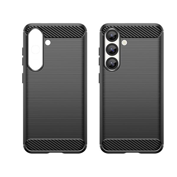 Elastīgs silikona maciņš Xiaomi Redmi Note 14 Pro 4G Carbon vāciņam - melns