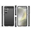 Elastīgs silikona maciņš Xiaomi Redmi Note 14 Pro 4G Carbon vāciņam - melns