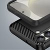 Elastīgs silikona maciņš Xiaomi Redmi Note 14 Pro 4G Carbon vāciņam - melns