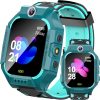 1029678-1-smartwatch-zegarek-dla-dzieci-na-karte-sim-lokaliz-retoo-hurtownia-dropshipping-1.jpg Viedpulkstenis bērniem ar SIM karti, GPS atrašanās vietu, SOS kameru, lukturīti - zaļš un melns