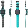 1029678-2-smartwatch-zegarek-dla-dzieci-na-karte-sim-lokaliz-retoo-hurtownia-dropshipping-1.jpg Viedpulkstenis bērniem ar SIM karti, GPS atrašanās vietu, SOS kameru, lukturīti - zaļš un melns