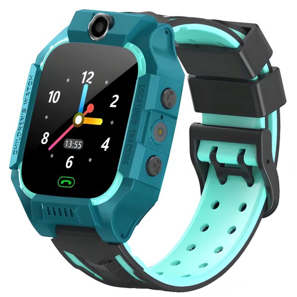 1029678-4-smartwatch-zegarek-dla-dzieci-na-karte-sim-lokaliz-retoo-hurtownia-dropshipping-1.jpg Viedpulkstenis bērniem ar SIM karti, GPS atrašanās vietu, SOS kameru, lukturīti - zaļš un melns