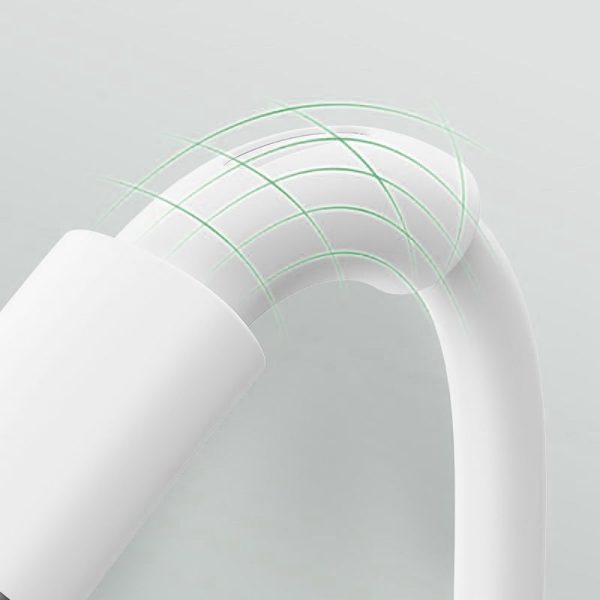 C20W USB-C USB-A 20W sienas lādētājs ar USB-C kabeli - balts