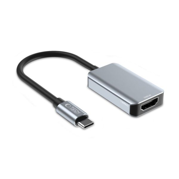 USB-C uz HDMI 4K 60Hz adapteris — melns