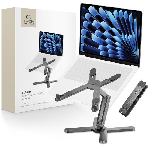 1031090-1-podstawka-stojak-biurkowy-uniwersalny-do-laptopow-tech-protect-hurtownia-dropshipping-1.jpg Universāls galda statīvs klēpjdatoriem līdz 16 collām - pelēks