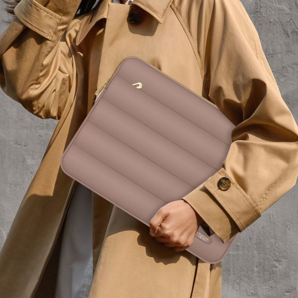 1031107-8-torba-pokrowiec-puffy-na-laptopa-13-14-brazowy-tech-protect-hurtownia-dropshipping-1.jpg Puffy 13-14 collu klēpjdatora soma + aksesuāru maciņš - brūna