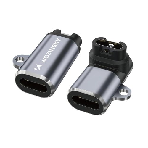 1031131-1-adapter-przejsciowka-usb-c-do-zegarka-garmin-wozinsky-hurtownia-dropshipping-1.jpg USB-C adapteris Garmin viedpulkstenim — pelēks
