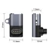 1031131-3-adapter-przejsciowka-usb-c-do-zegarka-garmin-wozinsky-hurtownia-dropshipping-1.jpg USB-C adapteris Garmin viedpulkstenim — pelēks