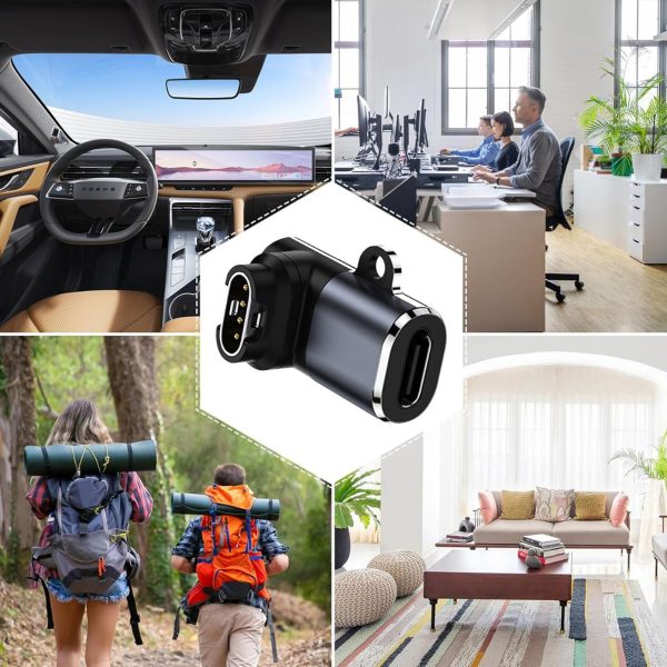 1031131-6-adapter-przejsciowka-usb-c-do-zegarka-garmin-wozinsky-hurtownia-dropshipping-1.jpg USB-C adapteris Garmin viedpulkstenim — pelēks