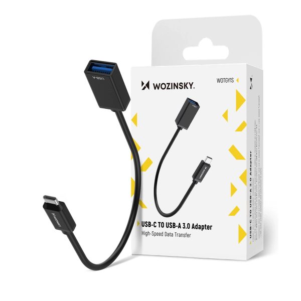 1031132-2-adapter-przejsciowka-usb-c-usb-a-otg-wozinsky-hurtownia-dropshipping-1.jpg USB-C (vīriešu) - USB-A (sieviešu) OTG adapteris - melns