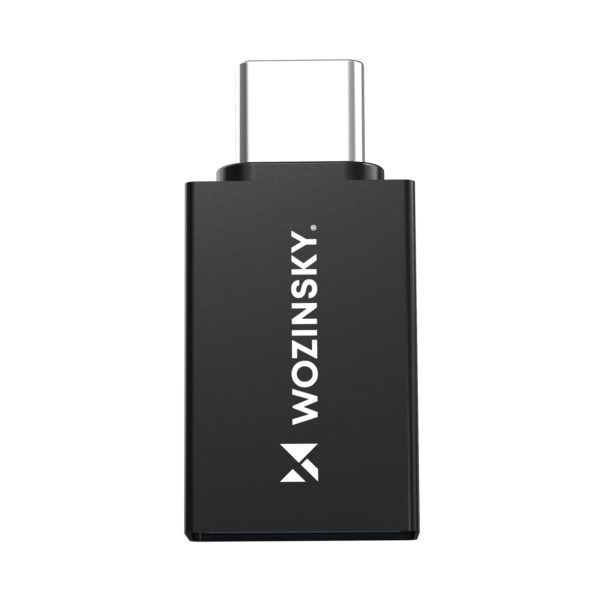 1031133-3-adapter-przejsciowka-usb-c-usb-a-10gb-s-wozinsky-hurtownia-dropshipping-1.jpg USB-C uz USB-A 10Gb/s adapteris — melns