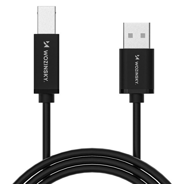 1031141-2-kabel-przewod-do-drukarki-skanera-usb-b-usb-a-480m-wozinsky-hurtownia-dropshipping-1.jpg Kabelis printera skenerim USB-B - USB-A 480Mb/s 2m - melns