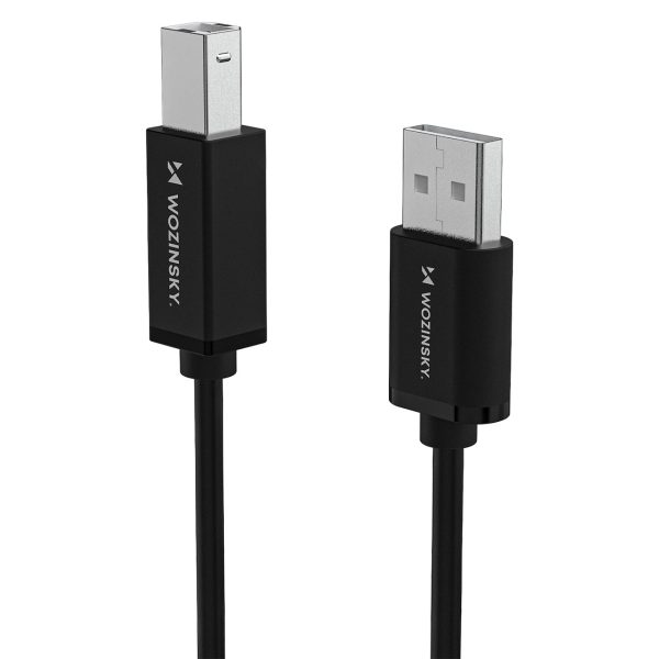 1031142-3-kabel-przewod-do-drukarki-skanera-usb-b-usb-a-480m-wozinsky-hurtownia-dropshipping-1.jpg Kabelis printera skenerim USB-B - USB-A 480Mb/s 1m - melns