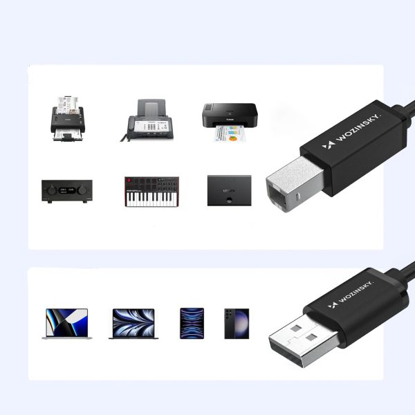 1031142-7-kabel-przewod-do-drukarki-skanera-usb-b-usb-a-480m-wozinsky-hurtownia-dropshipping-1.jpg Kabelis printera skenerim USB-B - USB-A 480Mb/s 1m - melns