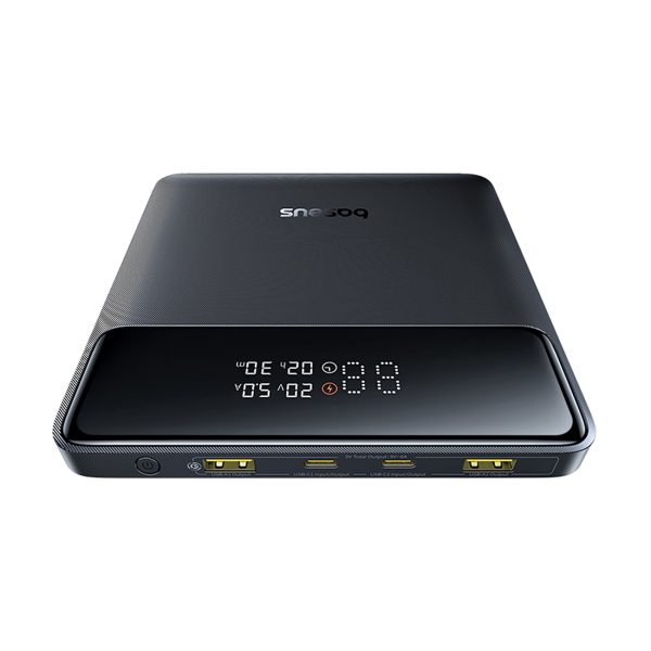 1031153-5-powerbank-z-wyswietlaczem-blade-h1-20000mah-usb-a-baseus-hurtownia-dropshipping-1.jpg Blade H1 20000mAh USB-A USB-C 100W displeja pārnēsājamais akumulators - melns