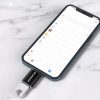 iPhone Lightning uz USB-A OTG adapteris — melns