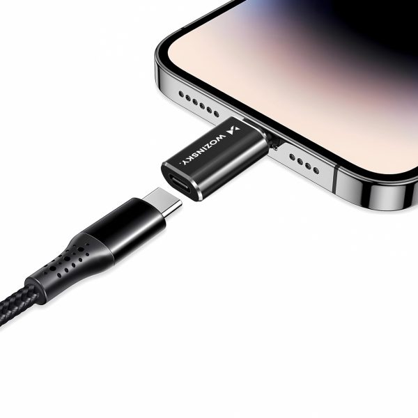 iPhone Lightning uz USB-C adapteris — melns