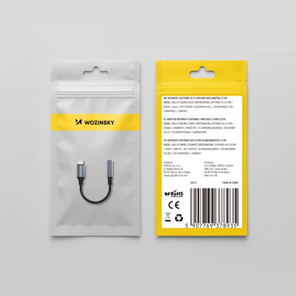 1031164-11-adapter-przejsciowka-iphone-mini-jack-wozinsky-hurtownia-dropshipping-1.jpg iPhone Lightning uz 3,5 mm mini ligzdas adapteris - melns