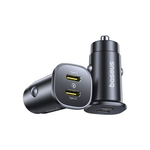 1031175-1-ladowarka-samochodowa-2-x-usb-c-30w-baseus-hurtownia-dropshipping-1.jpg Automašīnas lādētājs 2 x USB-C 30W - melns