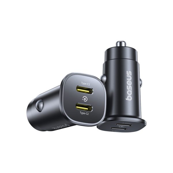 1031175-1-ladowarka-samochodowa-2-x-usb-c-30w-baseus-hurtownia-dropshipping-1.jpg Automašīnas lādētājs 2 x USB-C 30W - melns
