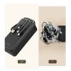 K11 Max 30000mAh Powerbank ar iebūvētiem vadiem - melns