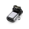 1031188-3-adapter-przejsciowka-usb-c-do-garmin-tech-protect-hurtownia-dropshipping-1.jpg USB-C leņķiskais adapteris Garmin pulksteņiem — pelēks