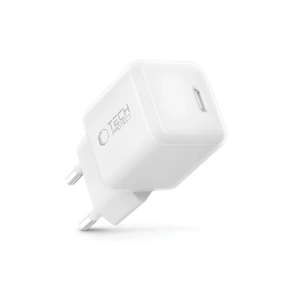NCM25 USB-C PD 25W sienas lādētājs - balts