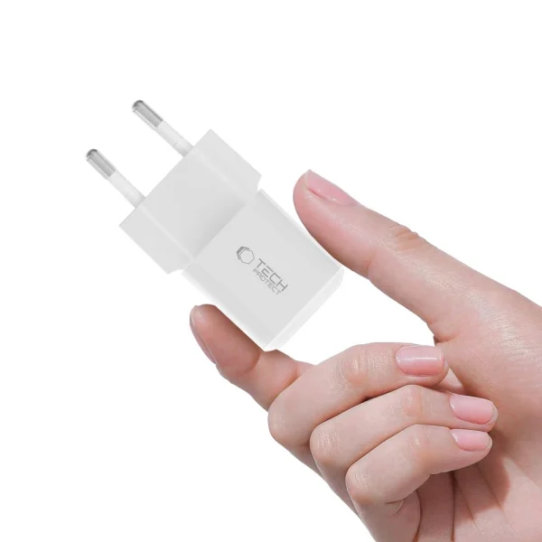NCM25 USB-C PD 25W sienas lādētājs - balts