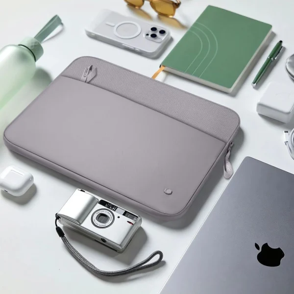 Piedurkņu soma 15-16 collu klēpjdatoram - pelēka