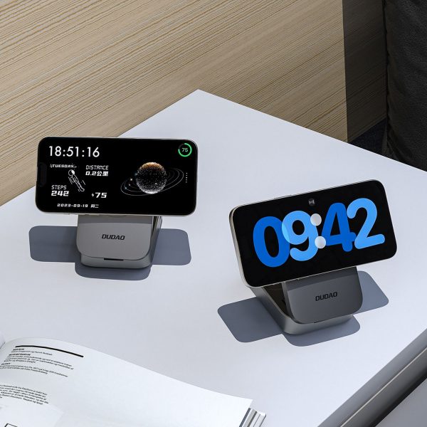 A11 3-in-1 MagSafe 15W induktīvā uzlādes stacija - pelēka