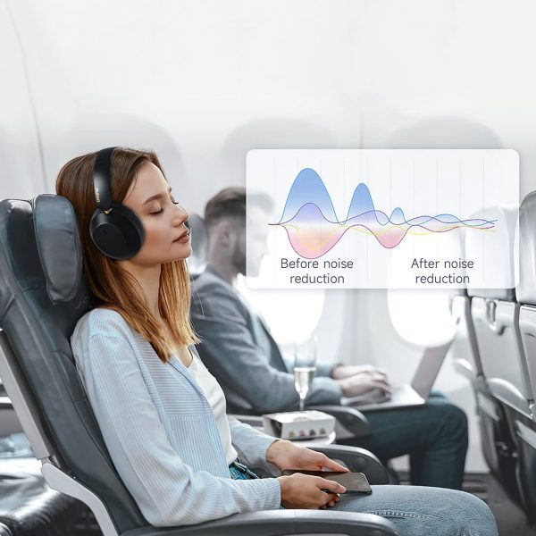 X22 Max Bluetooth ANC bezvadu austiņas - melnas